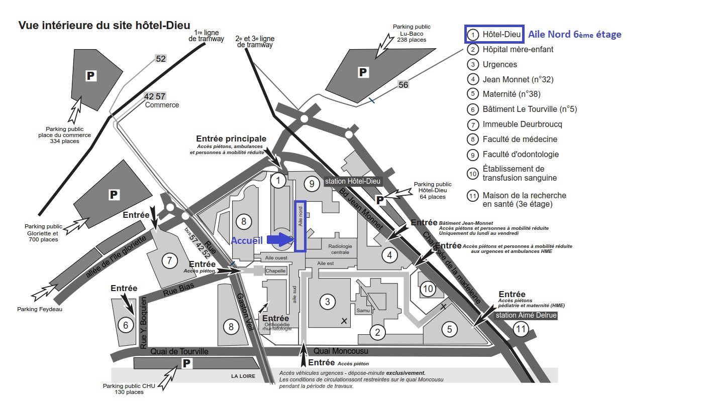 Plan Hôtel Dieu