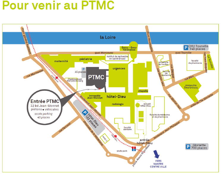 Plan d'accès PTMC
